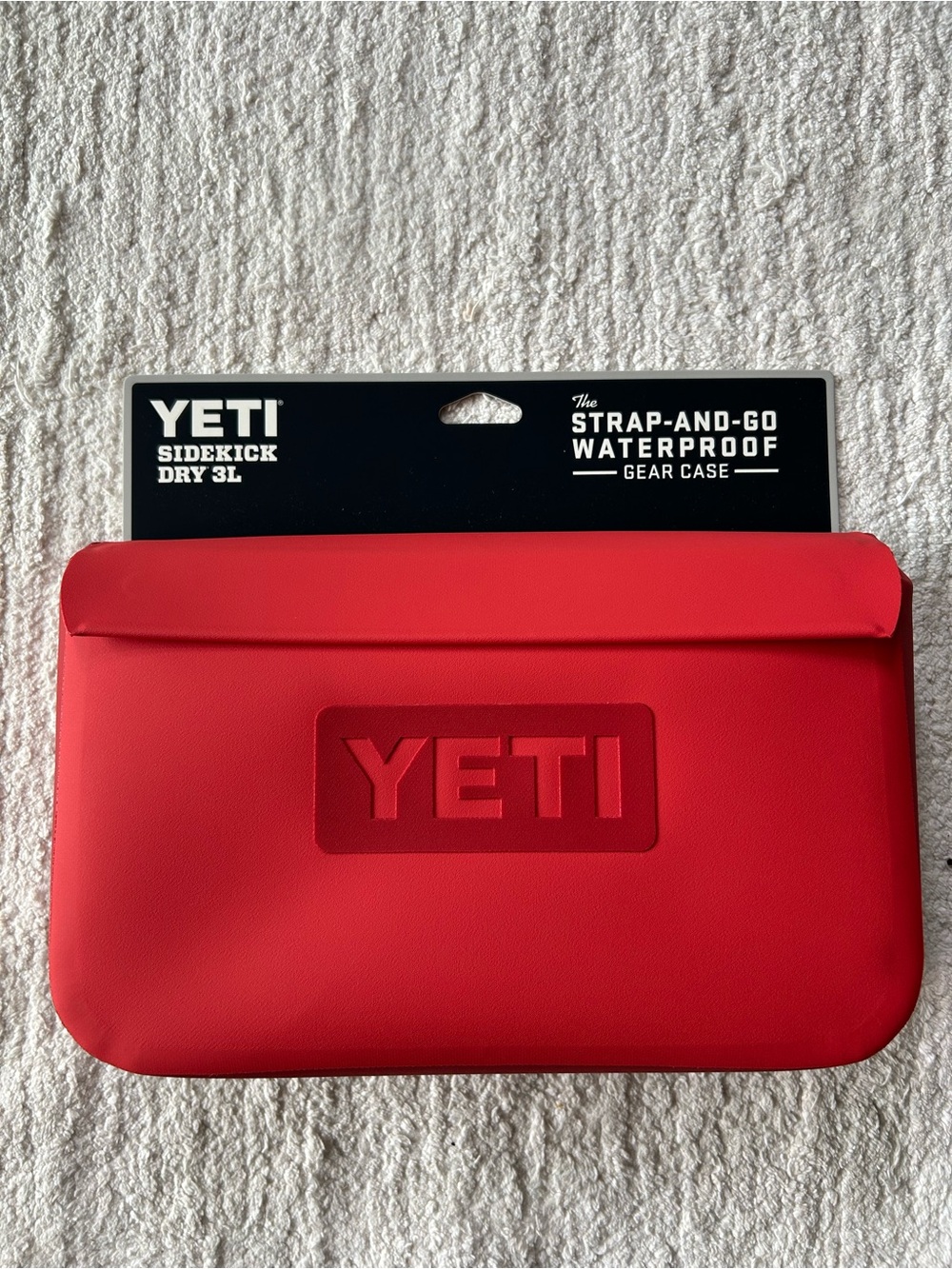 Yeti SideKick Dry 3L Waterproof Gear Case in Red